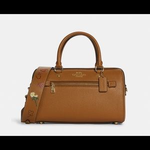 Coach Satchel with Diary Embroidery